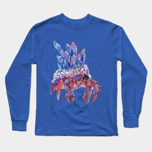 Crystal Hermit Crab Long Sleeve T-Shirt